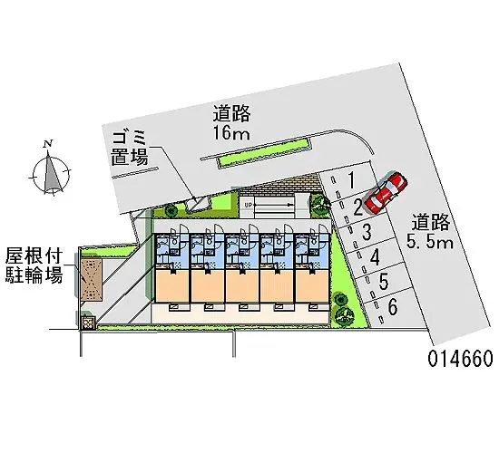 ★手数料０円★さいたま市見沼区堀崎町　月極駐車場（LP）